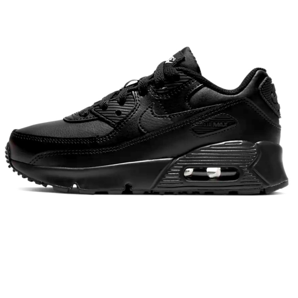 Kids Nike Air Max 90 LTR GS Triple Black